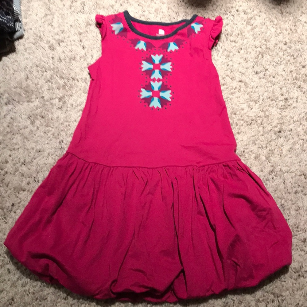 Girls Tea Collection size 6 cap sleeve dress
